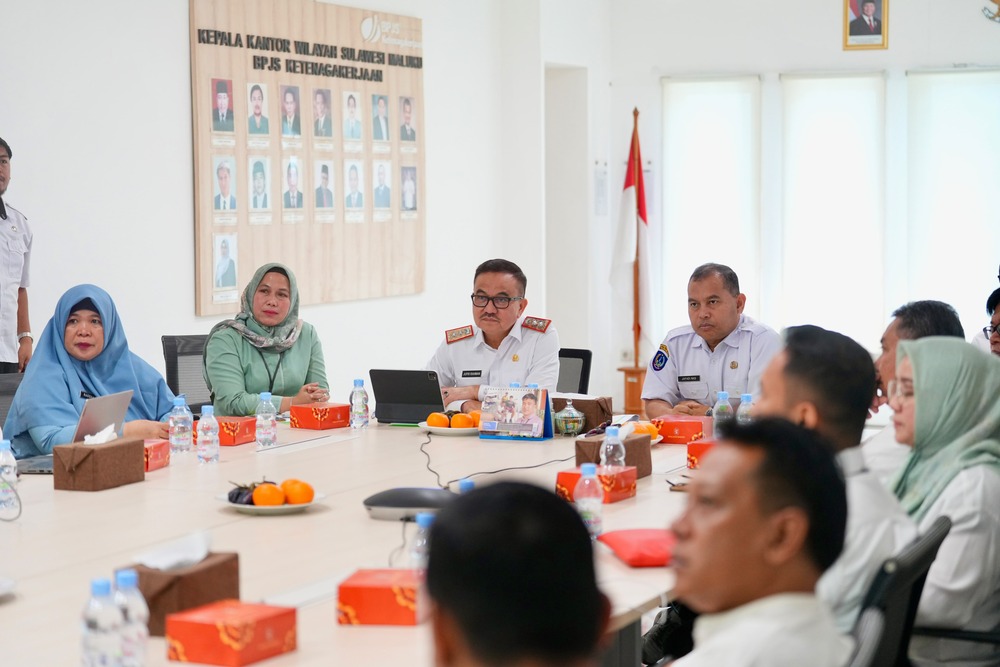 Sekda Sulsel Ikuti Rakor UCJ 2026, Perkuat Perlindungan Jaminan Sosial Pekerja Rentan