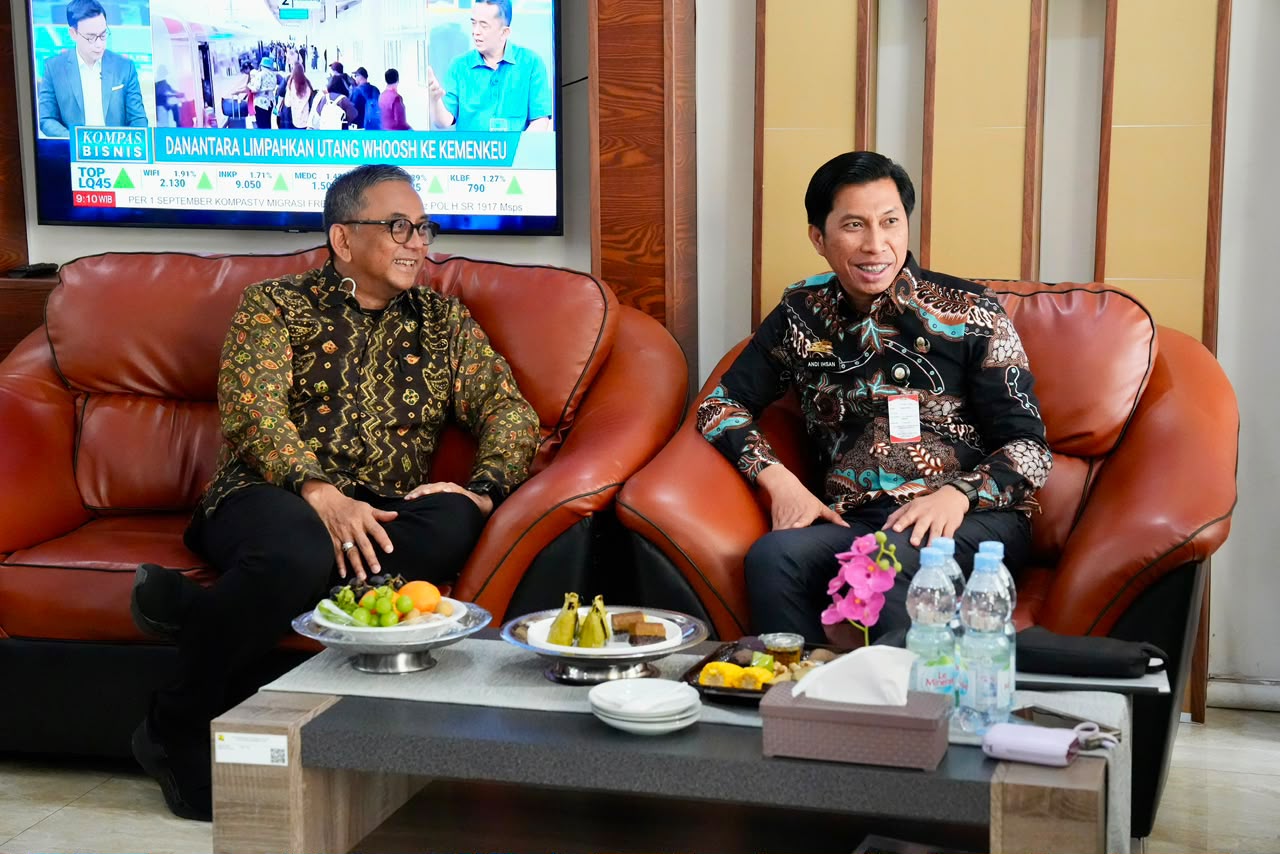 Ir. H. Andi Ihsan, S.T., M.M. Dampingi Kunker Sekjen Kementerian Pekerjaan Umum RI